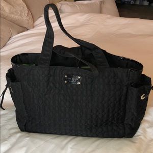 Black Kate Spade Tote/Diaper Bag